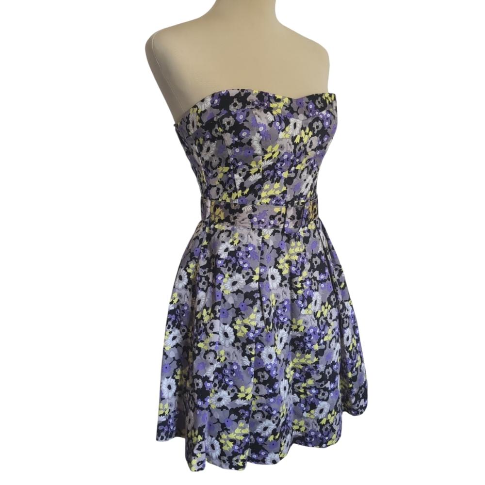 Staples Purple Summer Cocktail Dress Urban Behavior Juniors Size Medium